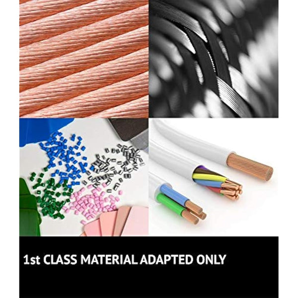 JAVEX Robotic Mower Boundary Wire Cable- Tinned Copper, Heavy Duty Universal for Gardena, Husqvarvna, Worx & Other Lawn Auto-Mower Brands Installation Kit [3.4mm, 24strand x 0.25mm] Green, 305M/1000FT