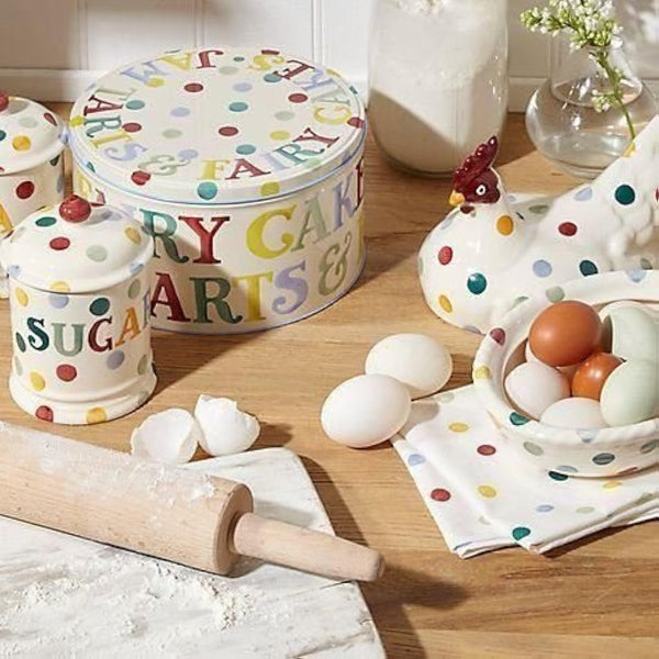 Emma Bridgewater - Polka Dot Original Set of 3 Square Cake Tins