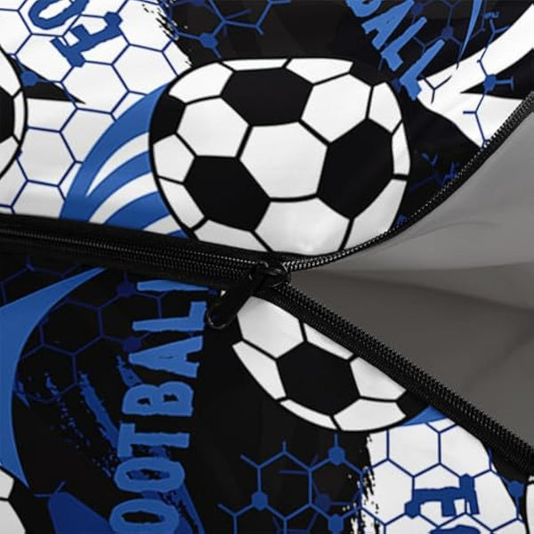 HOSIMA Sleeping Bag with Football Cold Climate Adult Girls Boys Waterproof Men Warm Camping Hiking Outdoor Travel Hunting Compression Sack