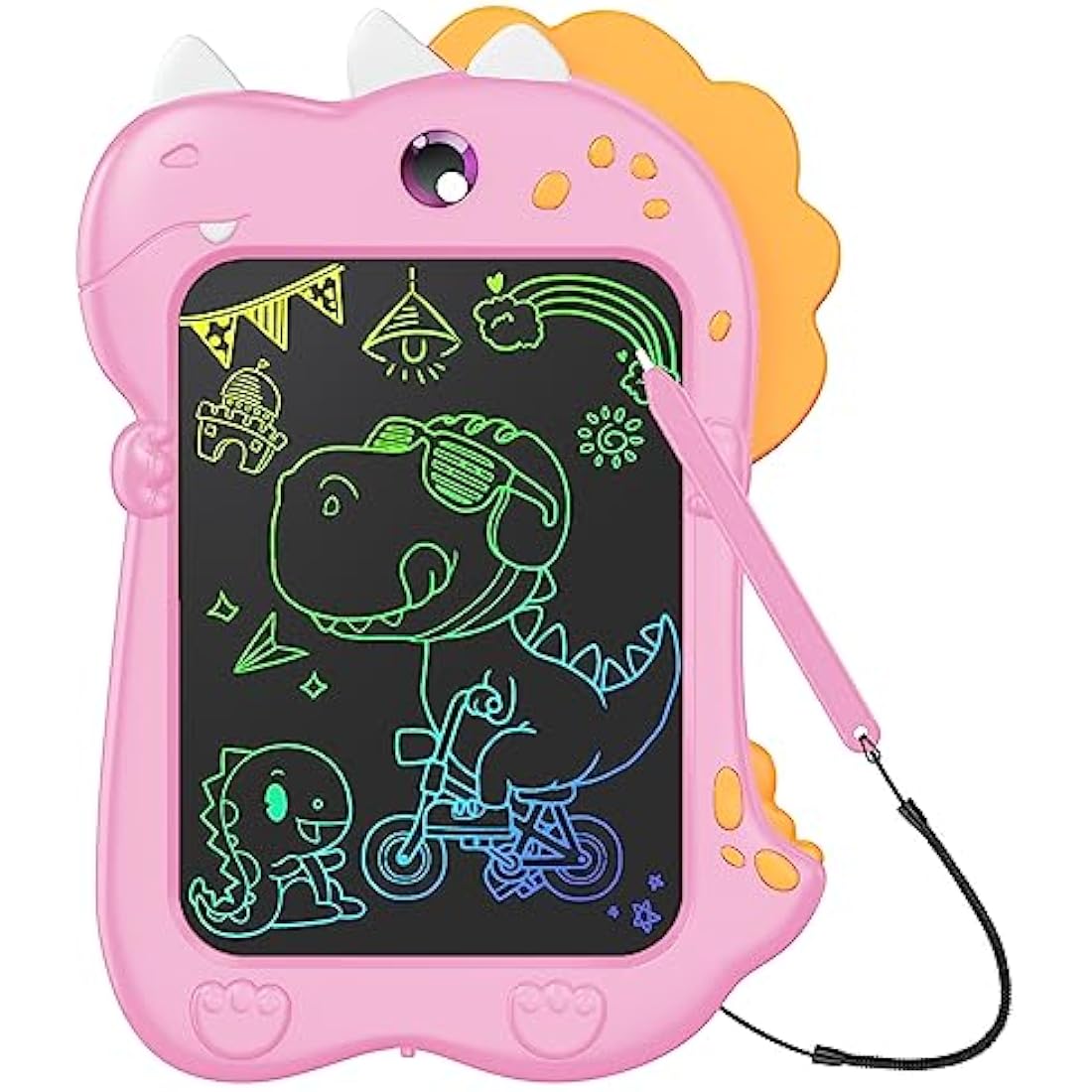 Kizmyee LCD Writing Tablet for Kids,Toddler Toys for 3 4 5 6 Year Old Boys Girls Gifts, 8.5inch Kids Toys Doodle Board, Dinosaur Toys Drawing Pad for Kids 3+ Year Old Boy Girl Birthday Gifts