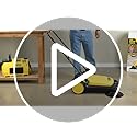 Kärcher 1.766-320.0, Kächer S 4 Mechanical Sweeper, Black, Yellow