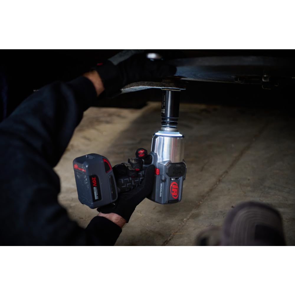 Ingersoll-Rand W7172-K22B-EU Impact Wrench, 3/4 Inch 20V Cordless Impact Wrench, 2X BL2022 Li-Ion Batteries 5.0 Ah + Charger Kit (UK Plug) in Case