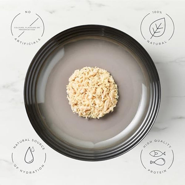 Encore 100% Natural Wet Cat Food, Chicken Breast in 70g Tin, (Pack of 16)