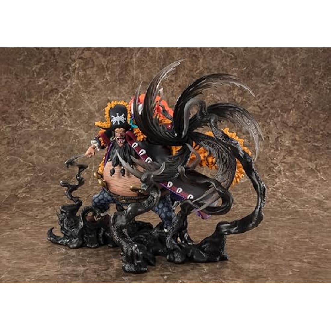 Figuarts Zero One Piece Marshall D. Teach - Dark Water - Approx. 9.4 inches (240 mm), PVC & ABS, Pre-painted Complete Figure