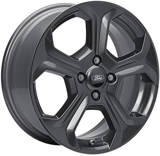 Ford Genuine Fiesta MK7 17" Alloy Wheel 5 Spoke Rock Metallic 2014-2017 2036598