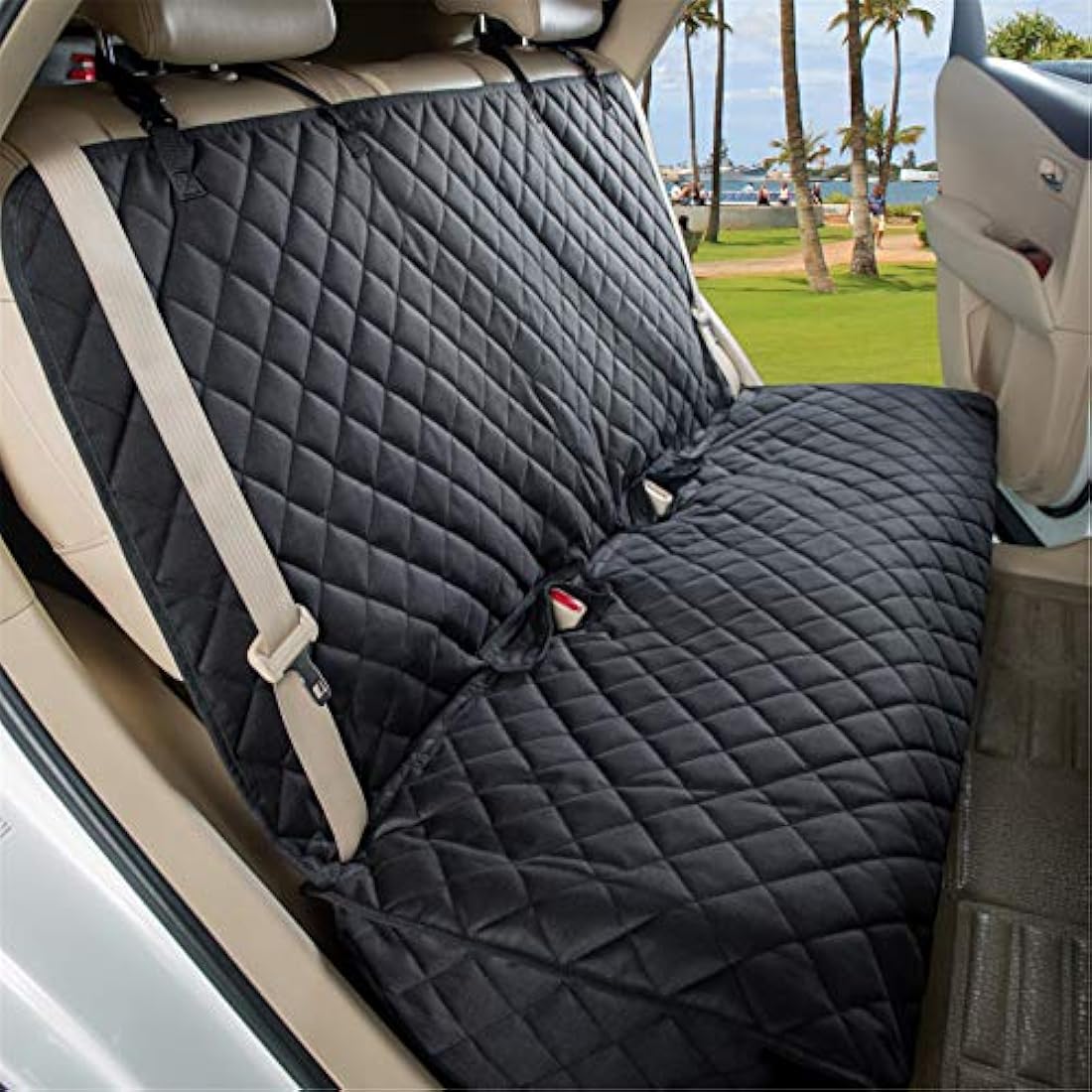 VIEWPETS Car Seat Cover, Waterproof, Durable and Non-Slip, Pet Car Seat Cover for Dogs, Universal Size, Fits Cars, Trucks and SUVs