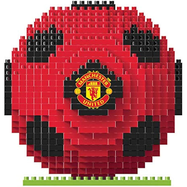FOCO BRXLZ Manchester United FC Football Premier League Championship Logo Team Building Set 3D Construction Toy
