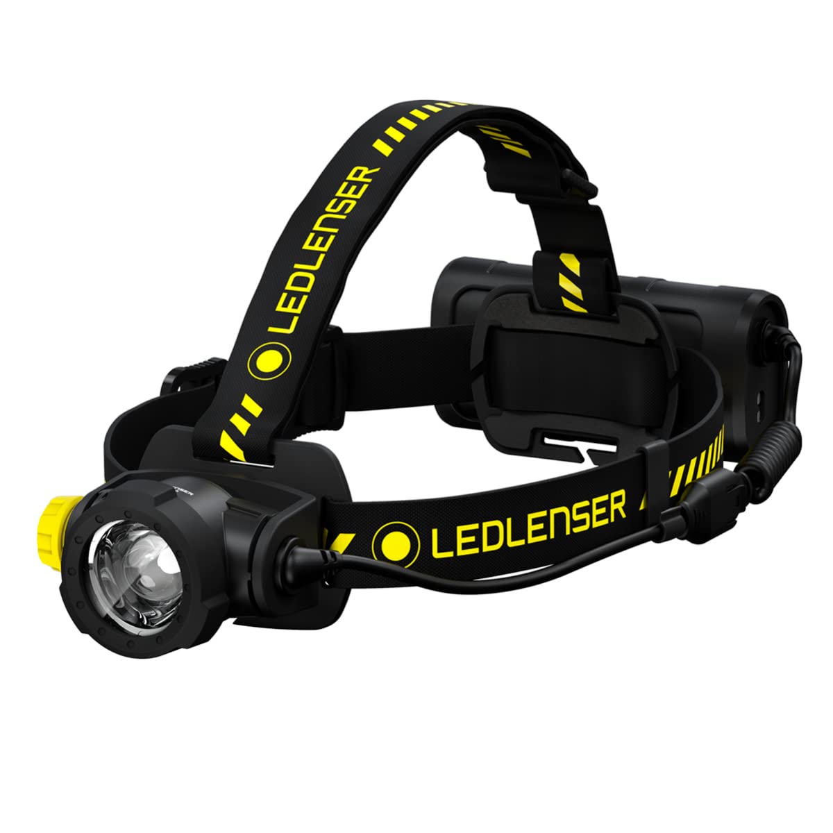 Ledlenser H15R Core - Rechargeable Outdoor LED Head Torch, Super Bright 2500 Lumens Headlamp, 250 Meter Focus, Professional Head Torch Rechargeable, Up to 80 Hours Running Time