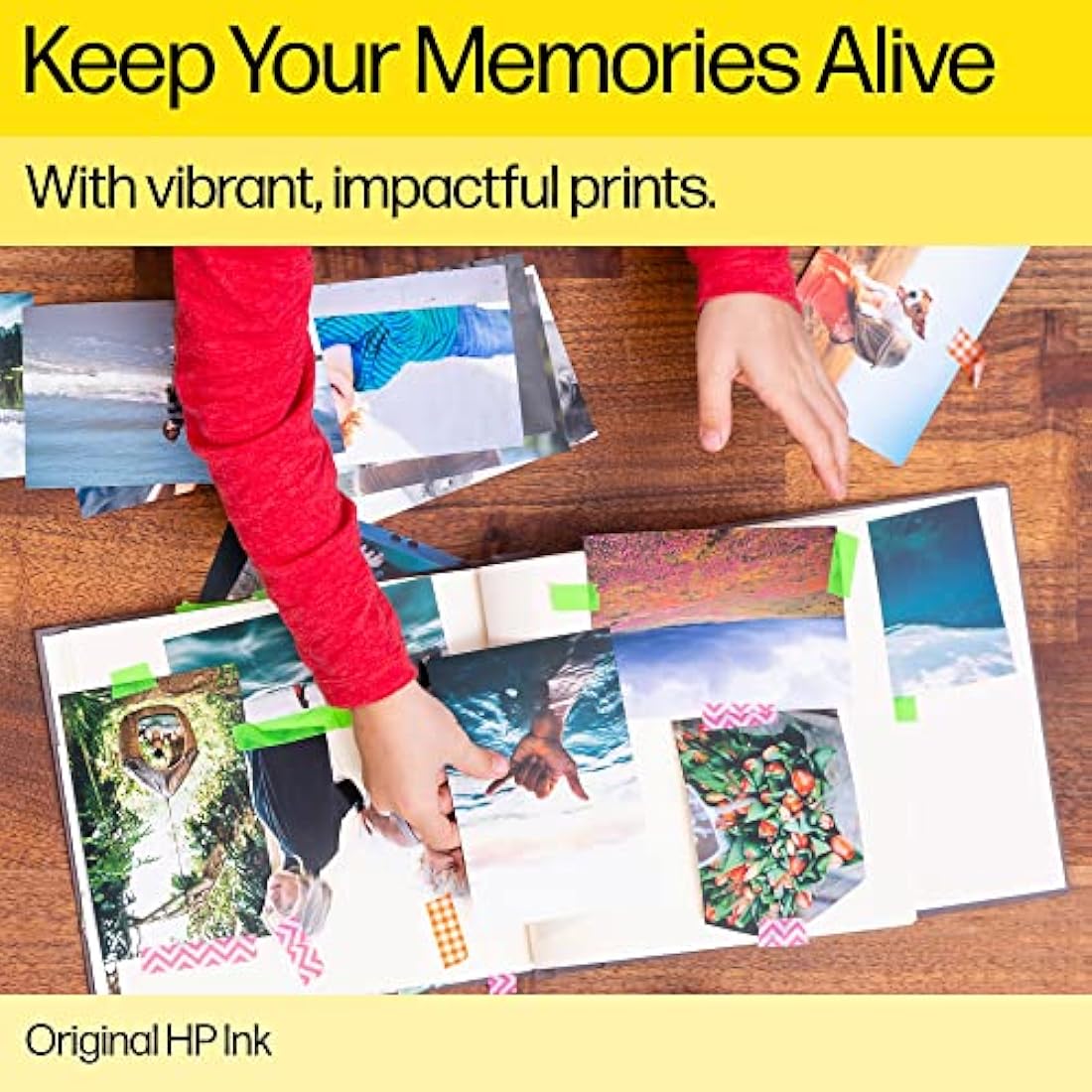 HP 304 Tri-colour and Black Original Ink Cartridge 3JB05AE, 2 Count (Pack of 1)