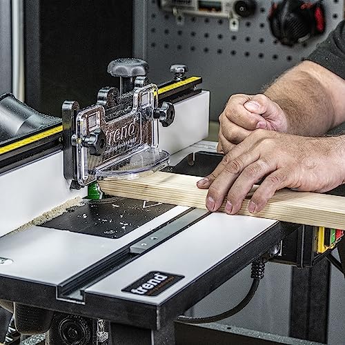 Trend Portable Benchtop Router Table with Robust Construction for Workshop & Site Use, 240V, CRT/MK3