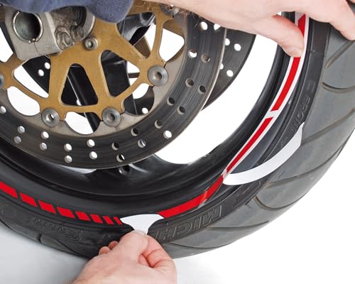 Foliatec PIN Striping Racing Motorbike Self Adhesive Car Wash Proof Racing Style Red