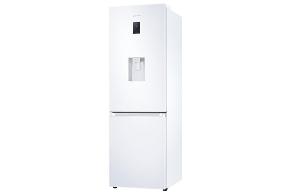 Samsung Classic Fridge Freezer, with Wine Shelf, Features Big Door Bin, All Around Cooling and SpaceMax Technologies, Silver, 7 Series, RB34C652ESA/EU