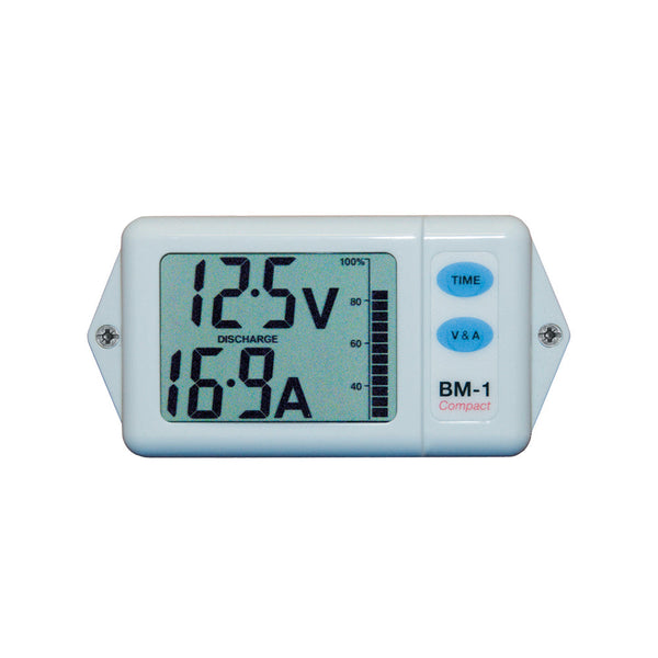 NASA Battery Monitor Compact White 12VDC | 4Boats