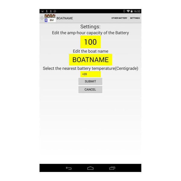 NASA Bluetooth Battery Monitor - 12V Battery Monit