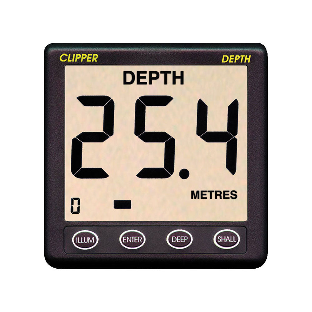 NASA Clipper Depth Sounder 40 mm Display | 4Boats