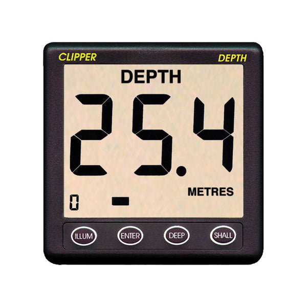 NASA Clipper Depth Sounder 40 mm Display | 4Boats