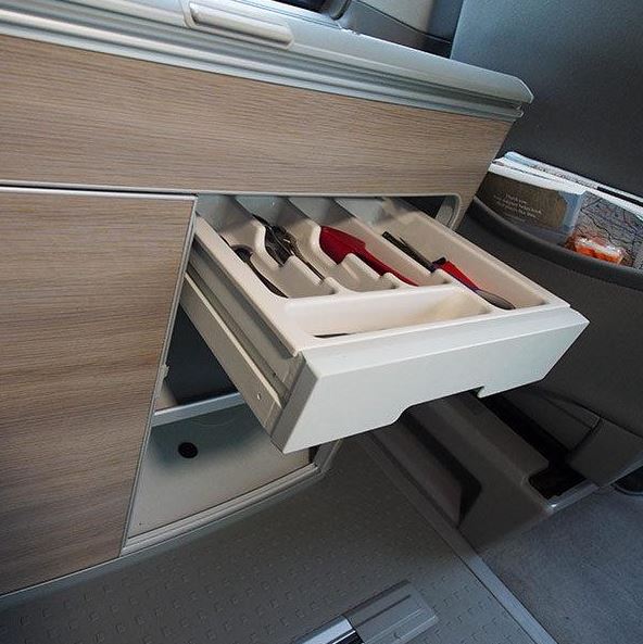 For VW T5 / T5.1 California Camper – Cutlery Tray - Van-X