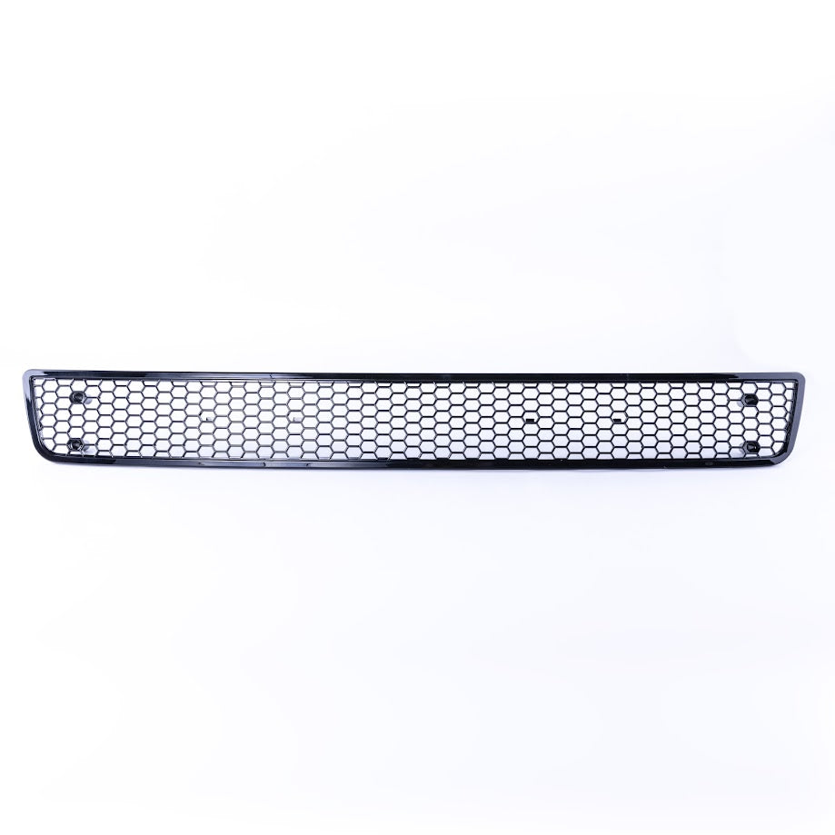 For VW T5.1 Transporter Bumper Grille Mesh Honeycomb (Gloss Black) Painted and Ready to Fit