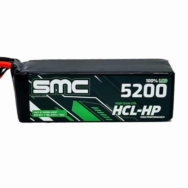 SMC HCL-HP 22.2V-5200mAh-80C Flight Pack