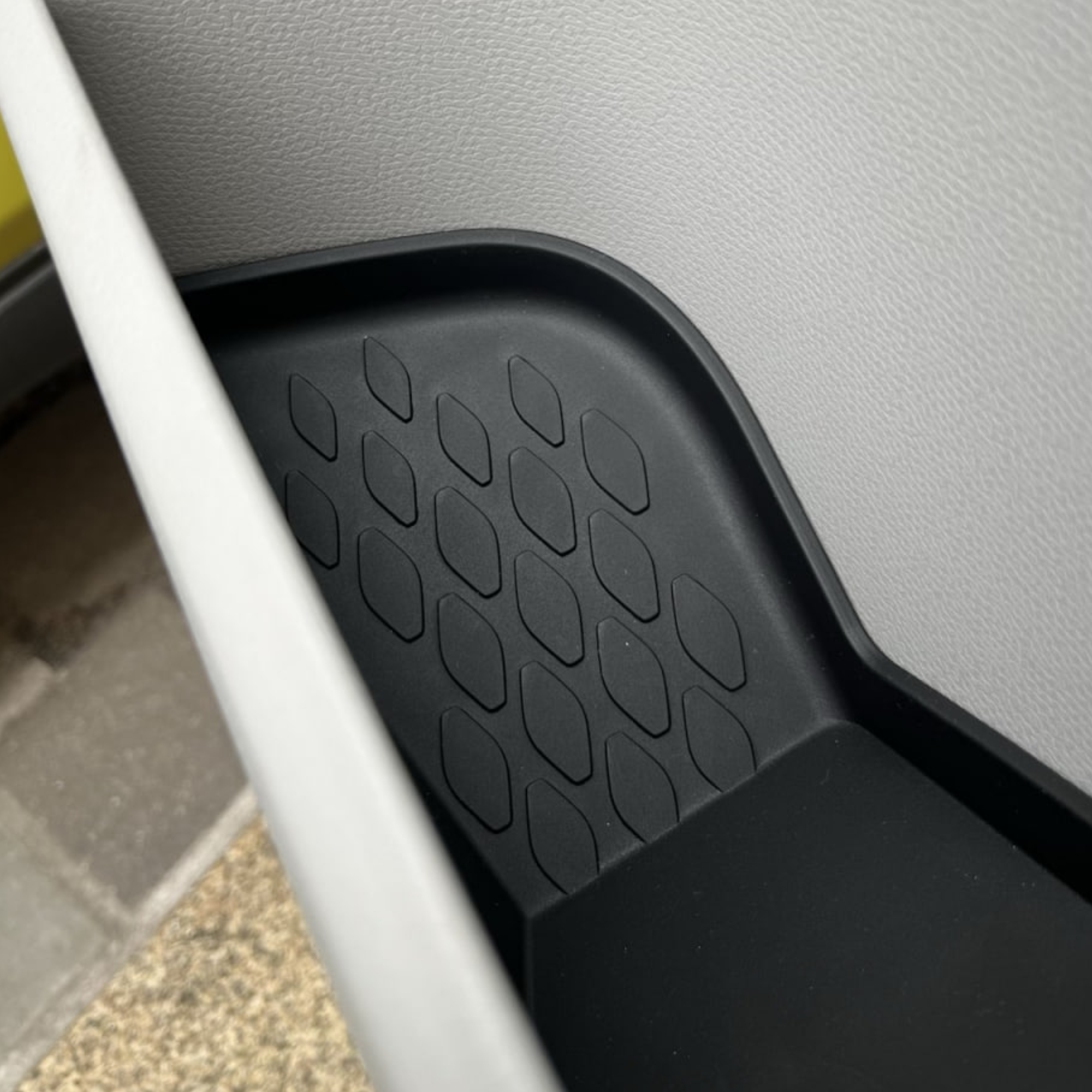 For VW ID Buzz Rubber Door Card / Pocket Mats - Lower Level, Premium Fit