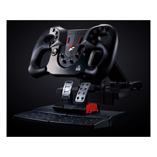 Flashfire Monza Racing Simulator Driving Game Steering Wheel & Pedals Set PC PS3 PS4 Switch Xbox One Forza Gran Turismo F1 Paddle Shift