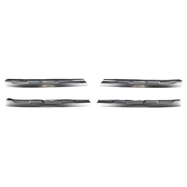 For VW Transporter T6 R-Line Front Grille Trims - Matte Chrome Painted and Ready to Fit
