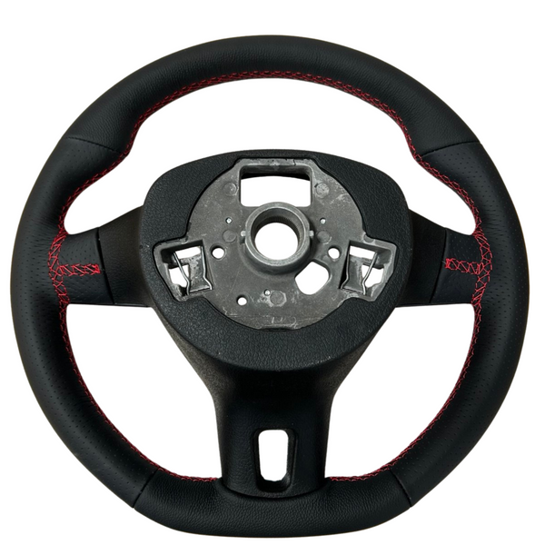 For VW T5.1 Transporter Premium Leather Steering Wheel Replacement Upgrade