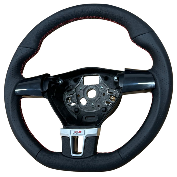 For VW T5.1 Transporter Premium Leather Steering Wheel Replacement Upgrade