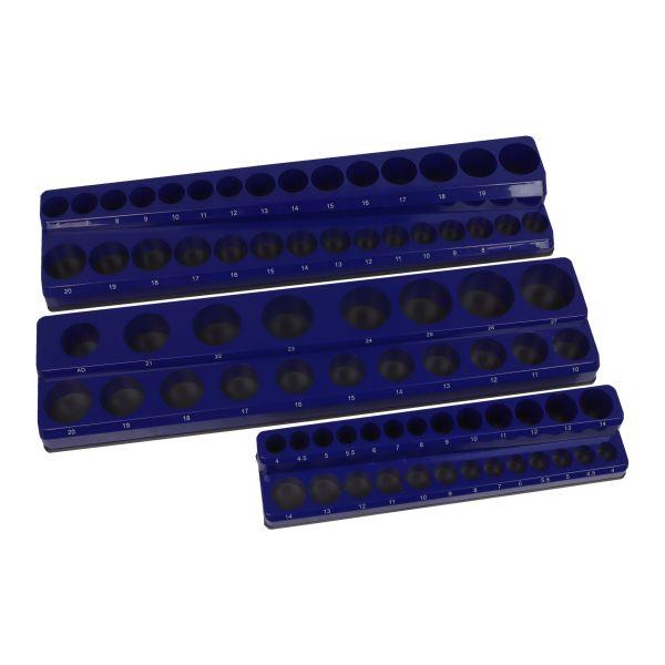 US PRO Tools Set Of 3 Magnetic Socket Holders For 1/4", 3/8", 1/2" Drives 6912