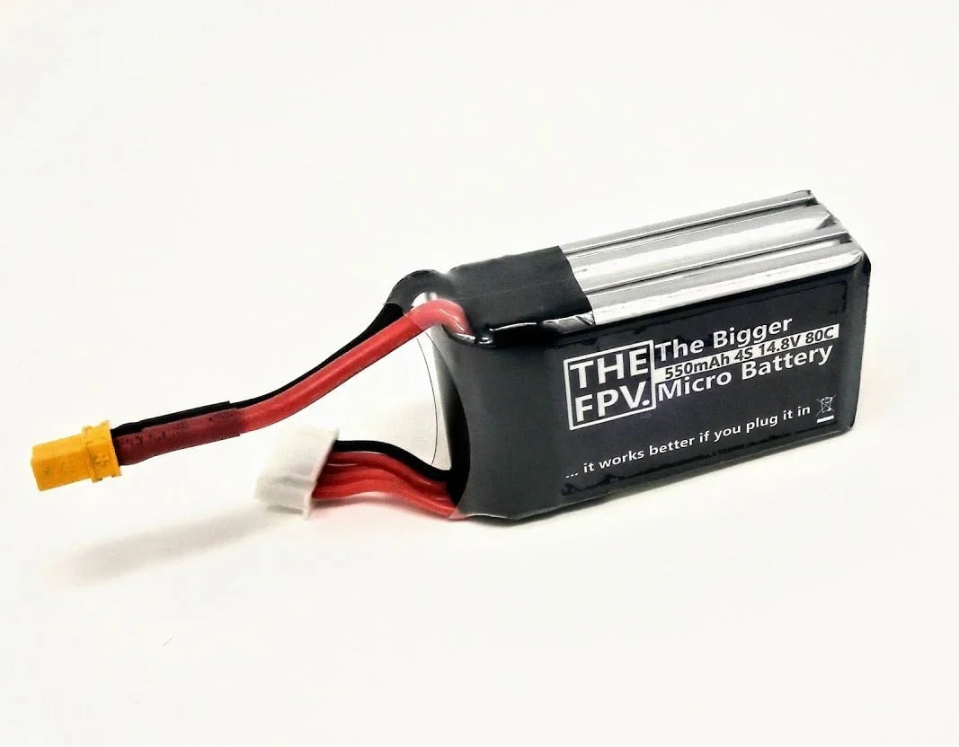 TheFPV 550mAh 4S 80C 14.8V Micro Battery XT30