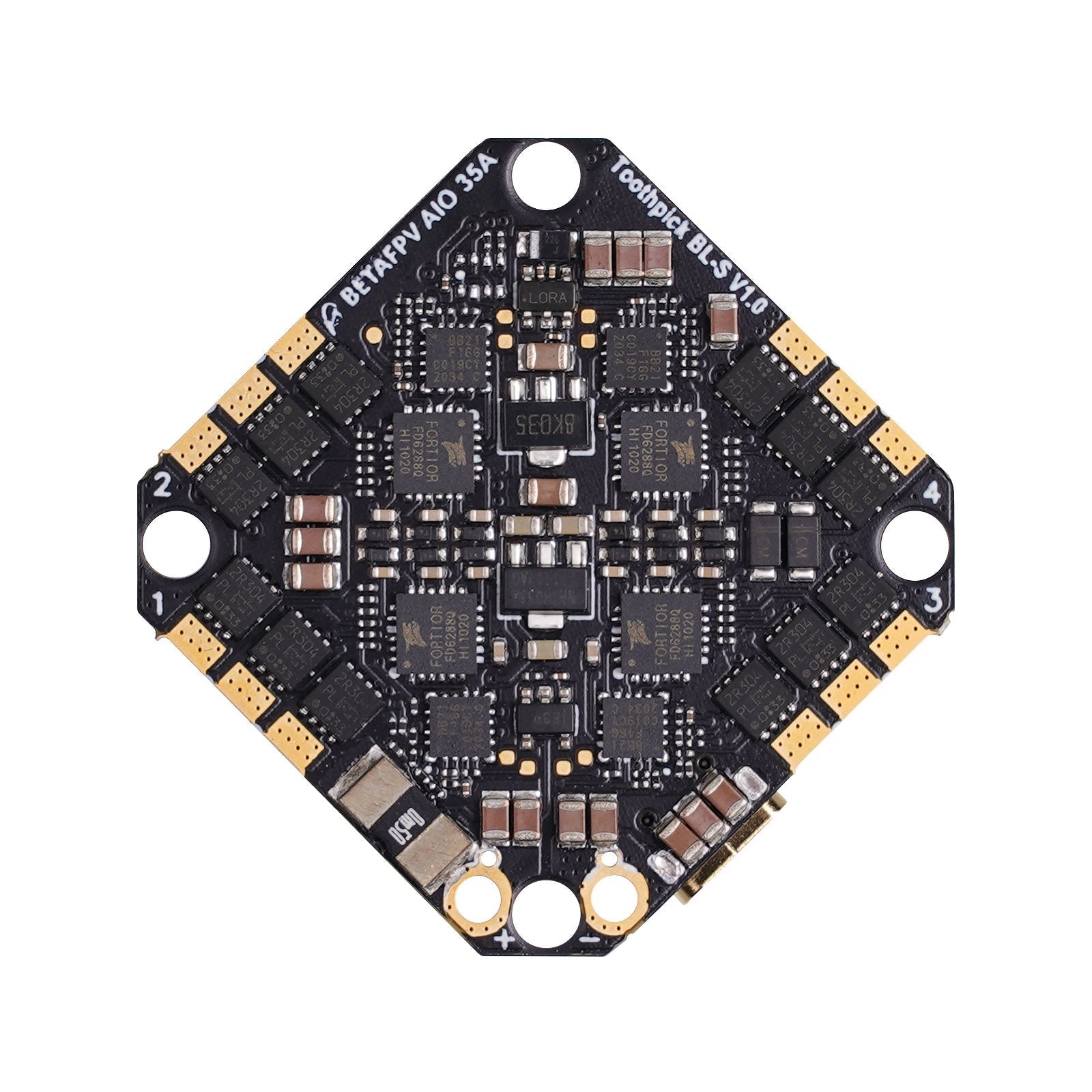BetaFPV F722 35A AIO (BlHeli_S) 2-6S Brushless Flight Controller