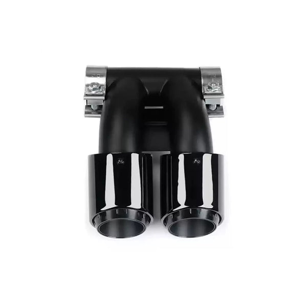 Suitable for Porsche Cayman 718 981 987 Boxster Exhaust Modified Dual Sports Tailpipe Stainless Steel Muffler Low Upgrade High-G