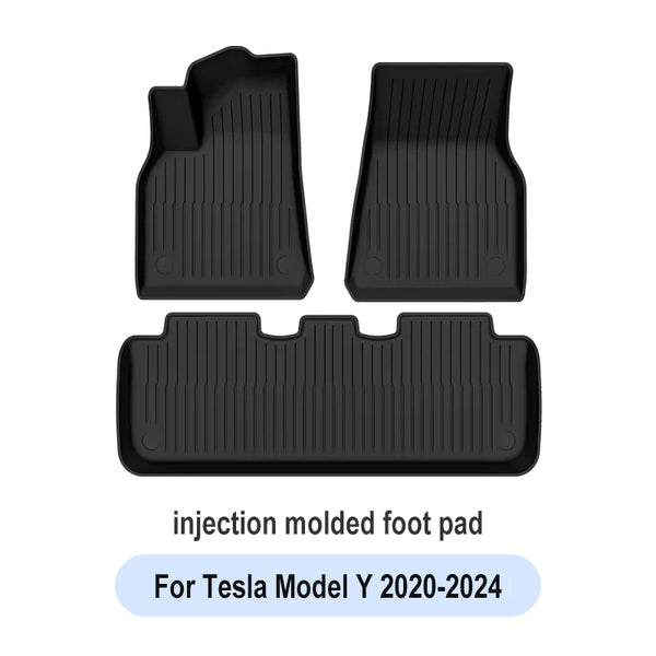 For Tesla Trunk Mat Model Y Model 3 high land Floor Mat 2021-2025 Luggage Mat TPE waterproof Anti-Slip Set Floor Liner Mat