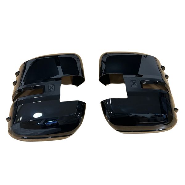 For VW Crafter New Shape Mirror Covers -  Set of 2 - Gloss Black | Van-X