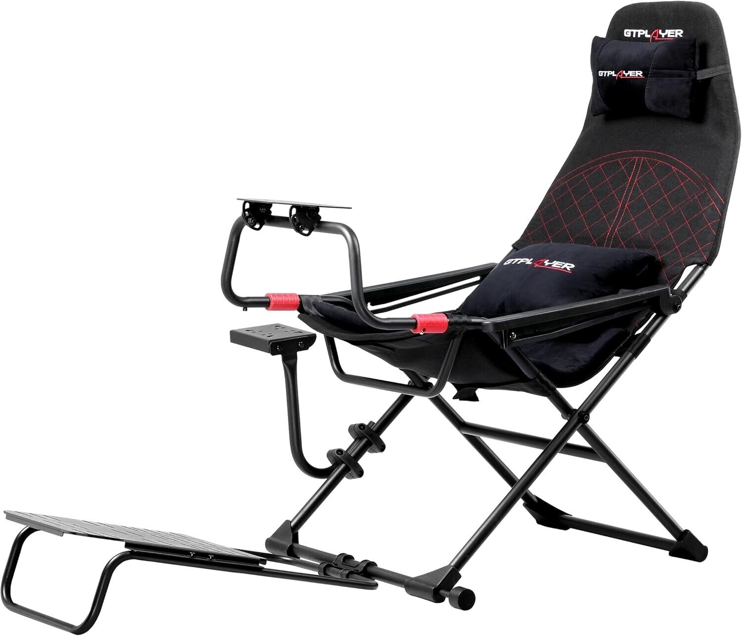 GTP Folding Driving Game Sim Racing Frame Rig & Seat Cockpit Xbox PS P ...