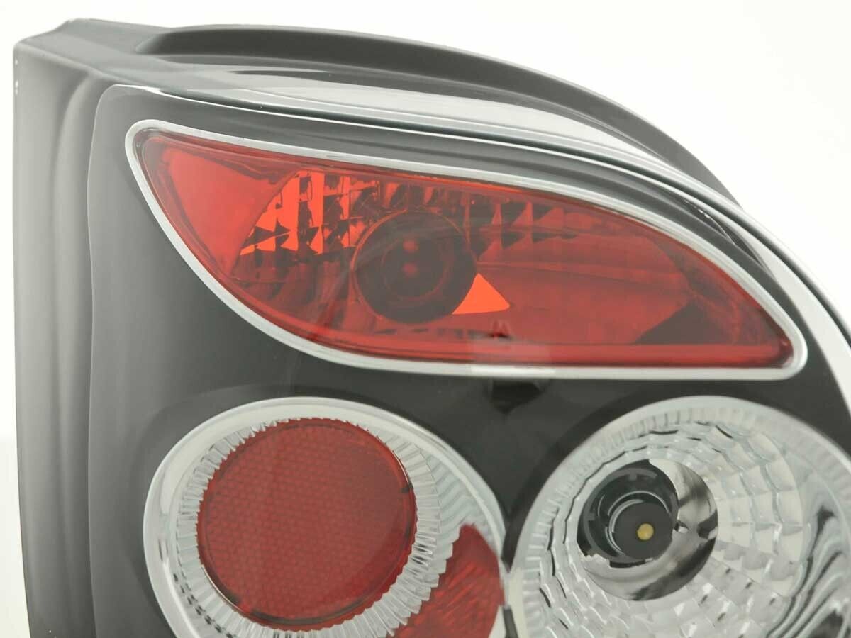 FK Pair Rear Lights Ford Fiesta 3 GF 3-dr MK3 92-95 black LHD