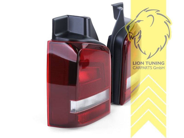 LT Pair Halogen Rear Lights VW T5.1 Facelift Multivan Caravelle Transport LHD