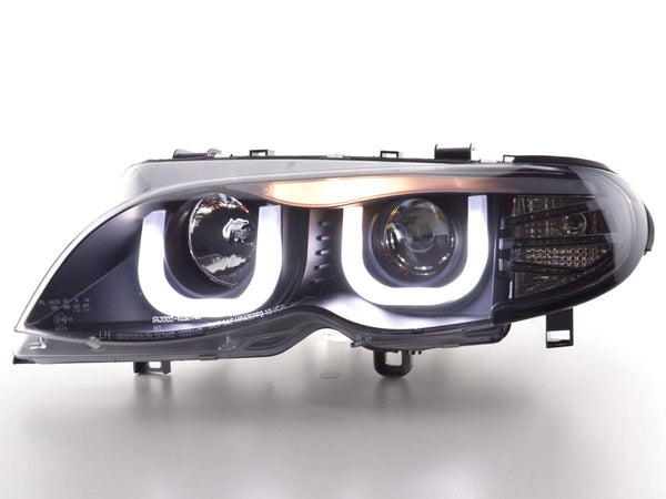 FK Pair LED DRL Lightbar Headlights BMW 3-series E46 Limo / Touring 02-05 RHD