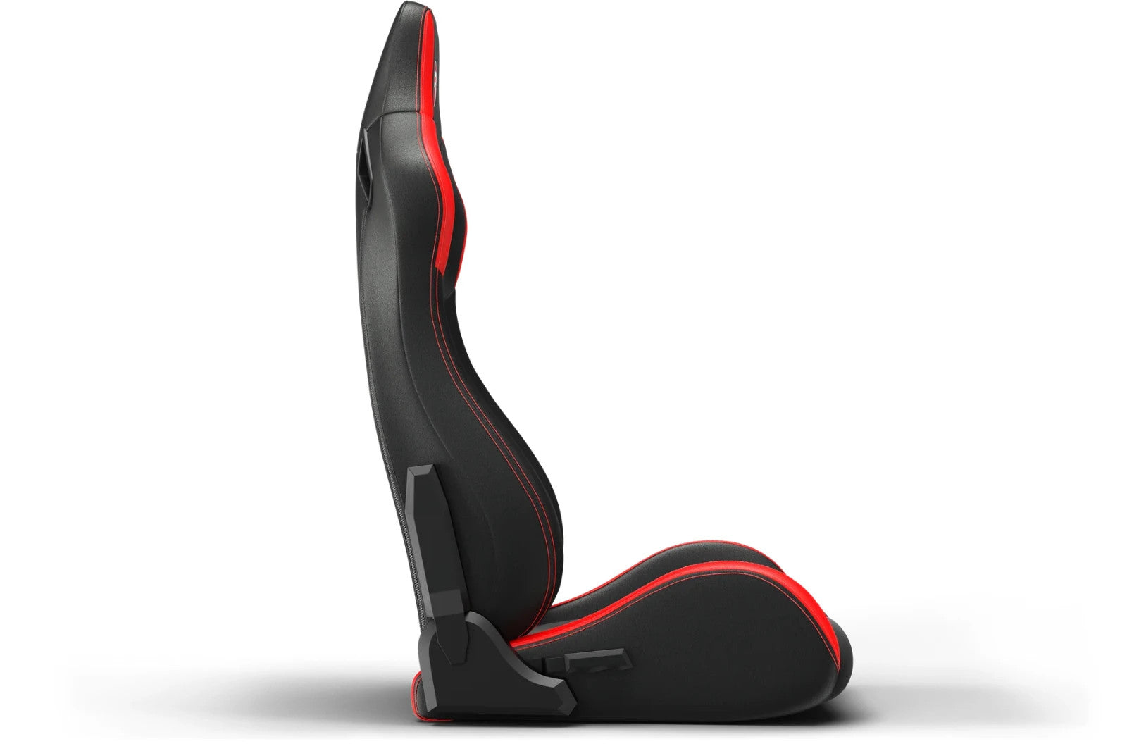 Trak Racer Sim Driving Simulator x1 Ind Bucket Seat Racing Alcantara Red Black