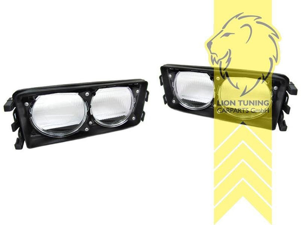 LT Pair Headlights Lens Lenses Fronts BMW E36 Sedan Touring Coupe Convertible