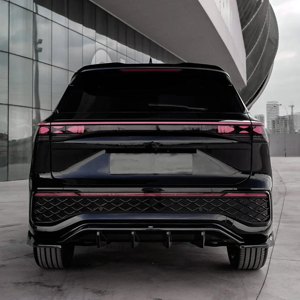 OW Rear Bumper Splitter Diffusor VW Tayron Standard R-Line Mk1 2025+ Gloss Black