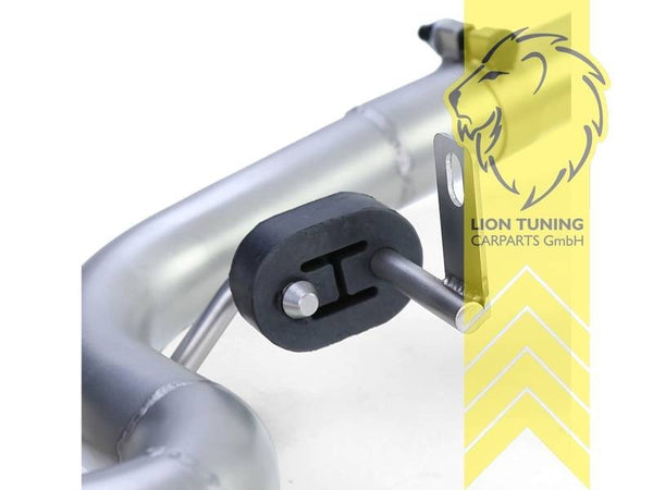 LT Stainless tail exhaust Backbox 4 pipe BMW 3 Series F30 F31 4 F32 F33 F36