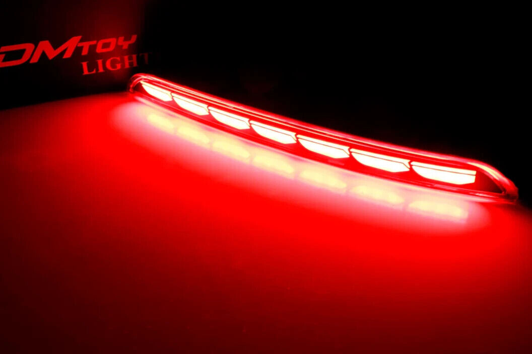 Rear Tail LED Lamp Brake Fog Revers Light Smoke Bumper Reflector Honda Civic 22+