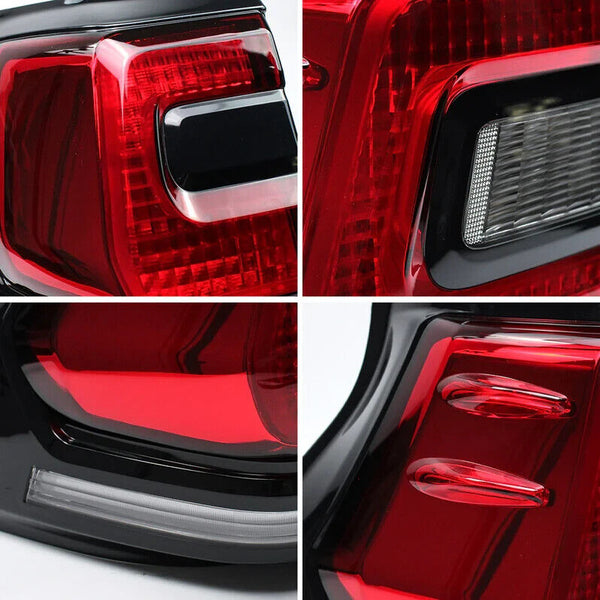 VLAND Toyota Land Cruiser Prado 2010-2016 LED DRL Lightbar Rear Lights Tail LHD