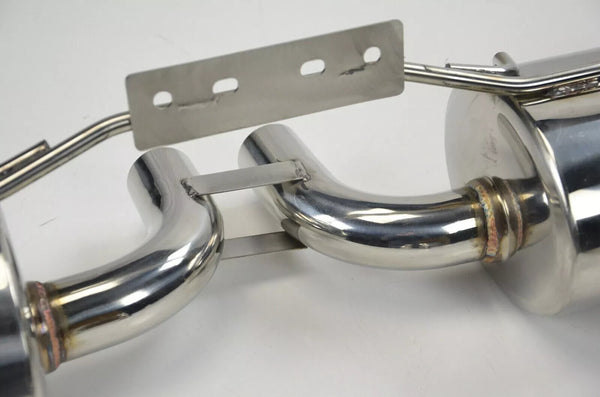 Stainless Exhaust 1) Backbox 2) Decats catalytic converter bypass pipe 3) U Bends Exhaust x3 Part Bundle Porsche Boxster 986 2.5 2.7 3.2