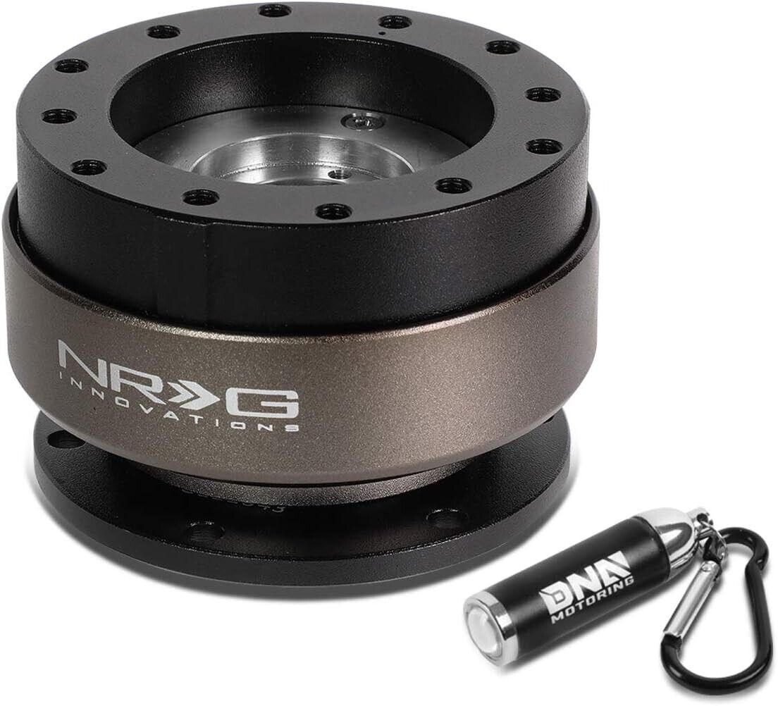 NRG Innovations SRK-200-1BK SFI 2.0 Quick Release Steering Wheel Boss Hub Univ