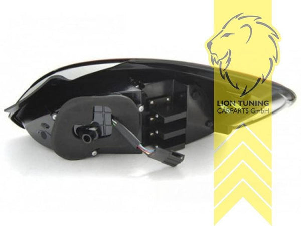 LT Pair LED Lightbar Rear Lights Tail VW Scirocco 3 137 138 08-14 red smoke LHD