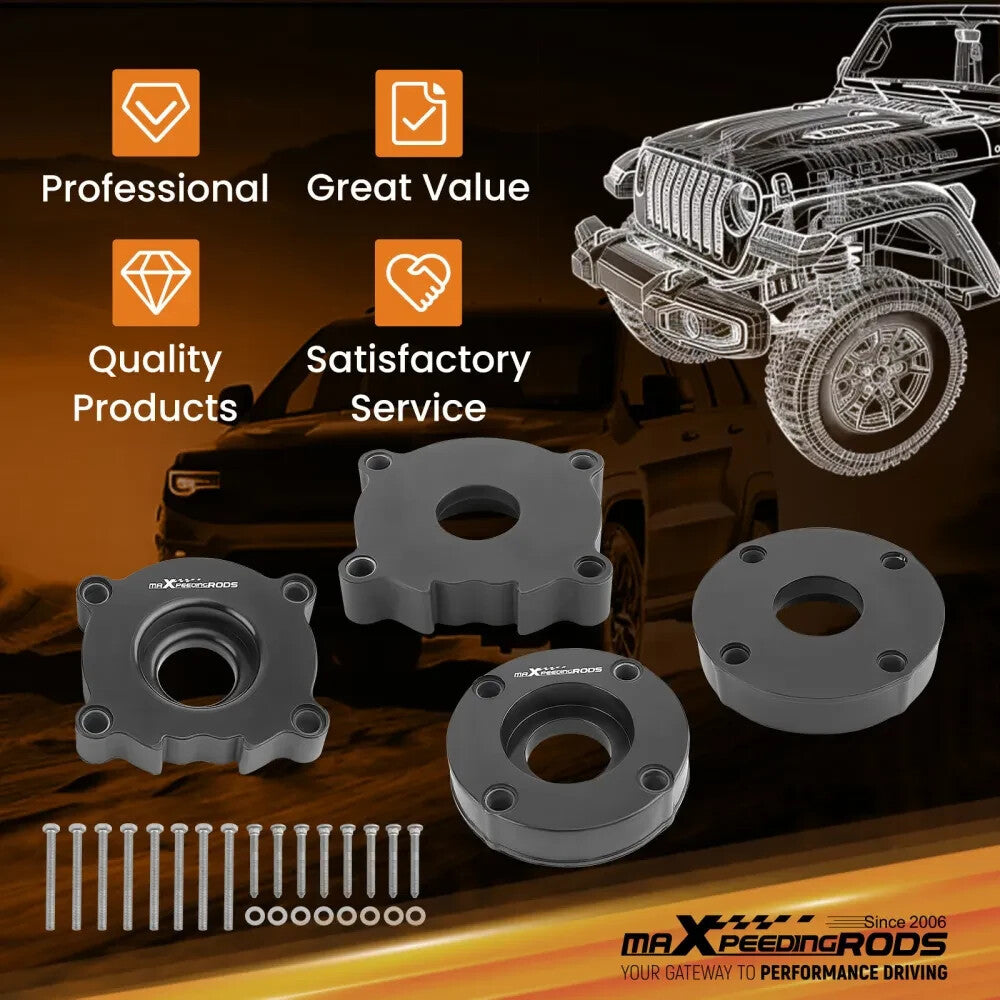 MXPR 40mm Lift Spacer Lift kit for Volkswagen TOUAREG 2003-2010 Polyu Not Air