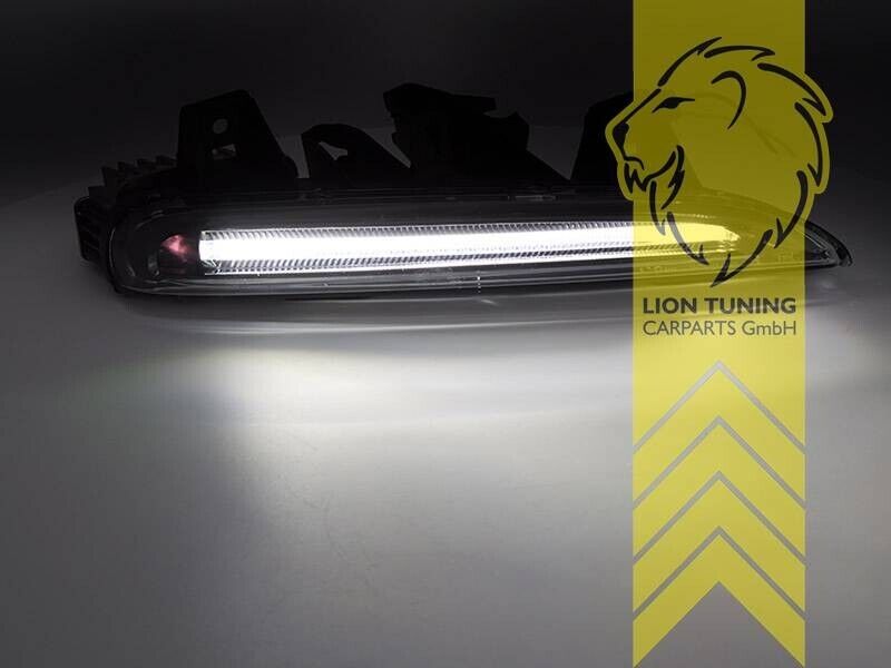 LT LED DRL Lightbar Headlights Porsche Cayman 981 Boxster Spyder 981c 12+Black