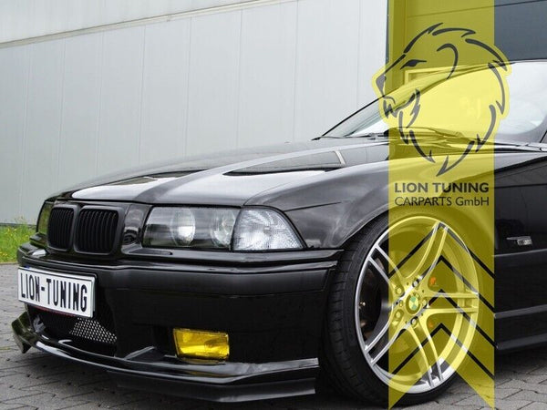 LT GT Club Front Bumper Splitter Corners BMW 3 Series E36 for M-Pack + M3 90-00